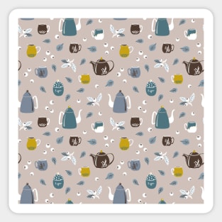 Tableware pattern Sticker